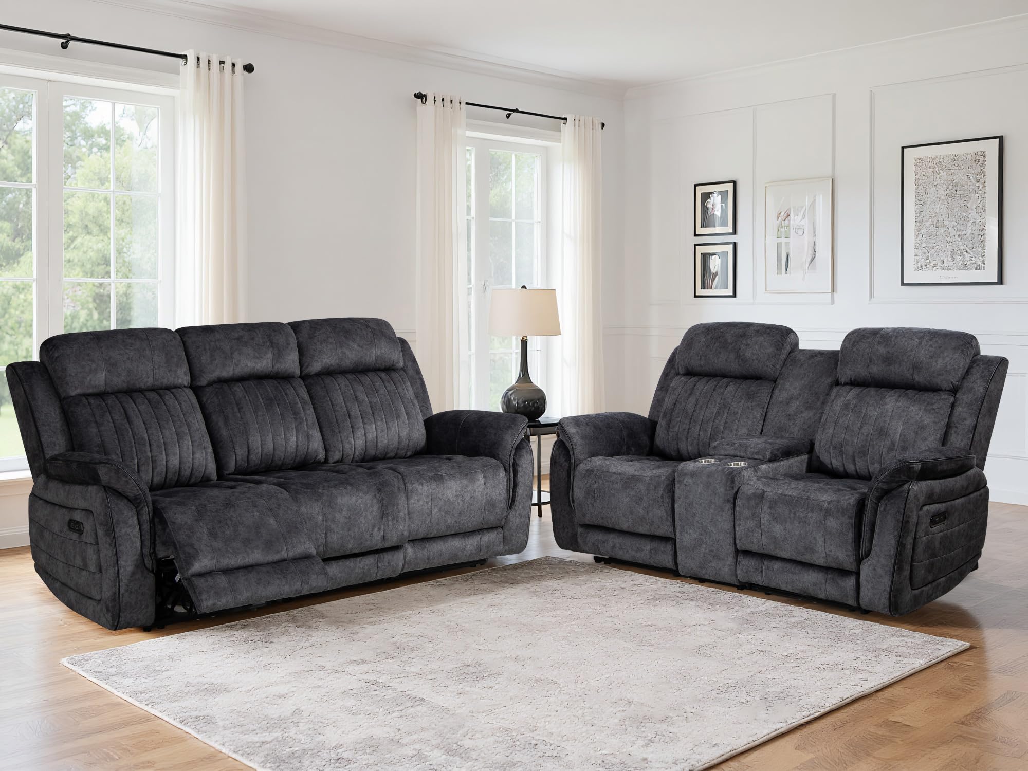 Zero Gravity Power Reclining Sofa Set