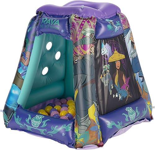 Miniatura 5 de Libeauty Disney Raya y El Último Dragón 20 Ball Pit Playland Negro