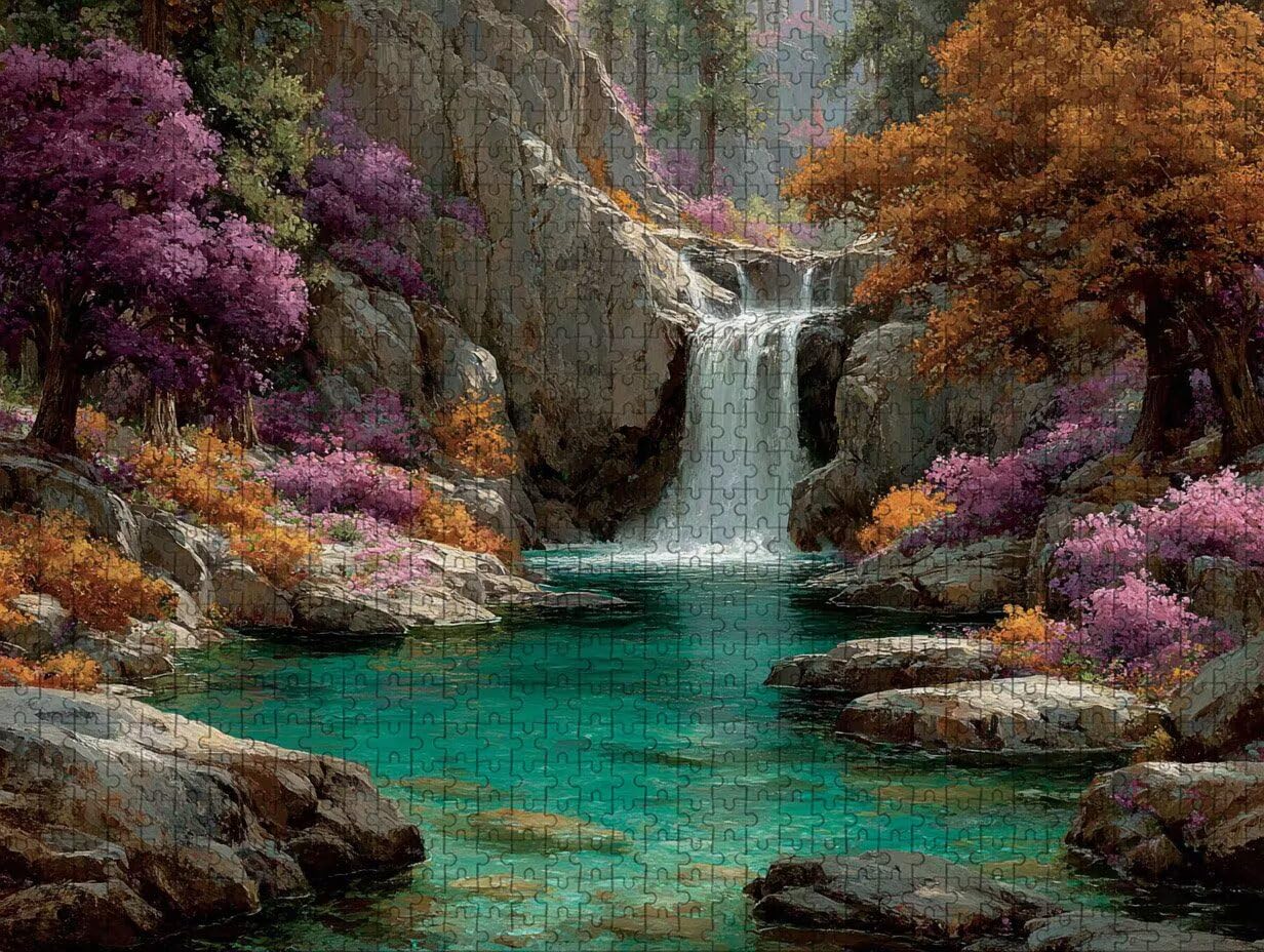 Krajobraz Puzzle 2000 sztuk dla dorosłych, drewniane puzzle z pudełkiem 99 x 70 cm, pomysł na prezent dla mężczyzn i kobiet, zabawne gry rodzinne, gry wyzwania, wykwintne opakowanie na prezent
