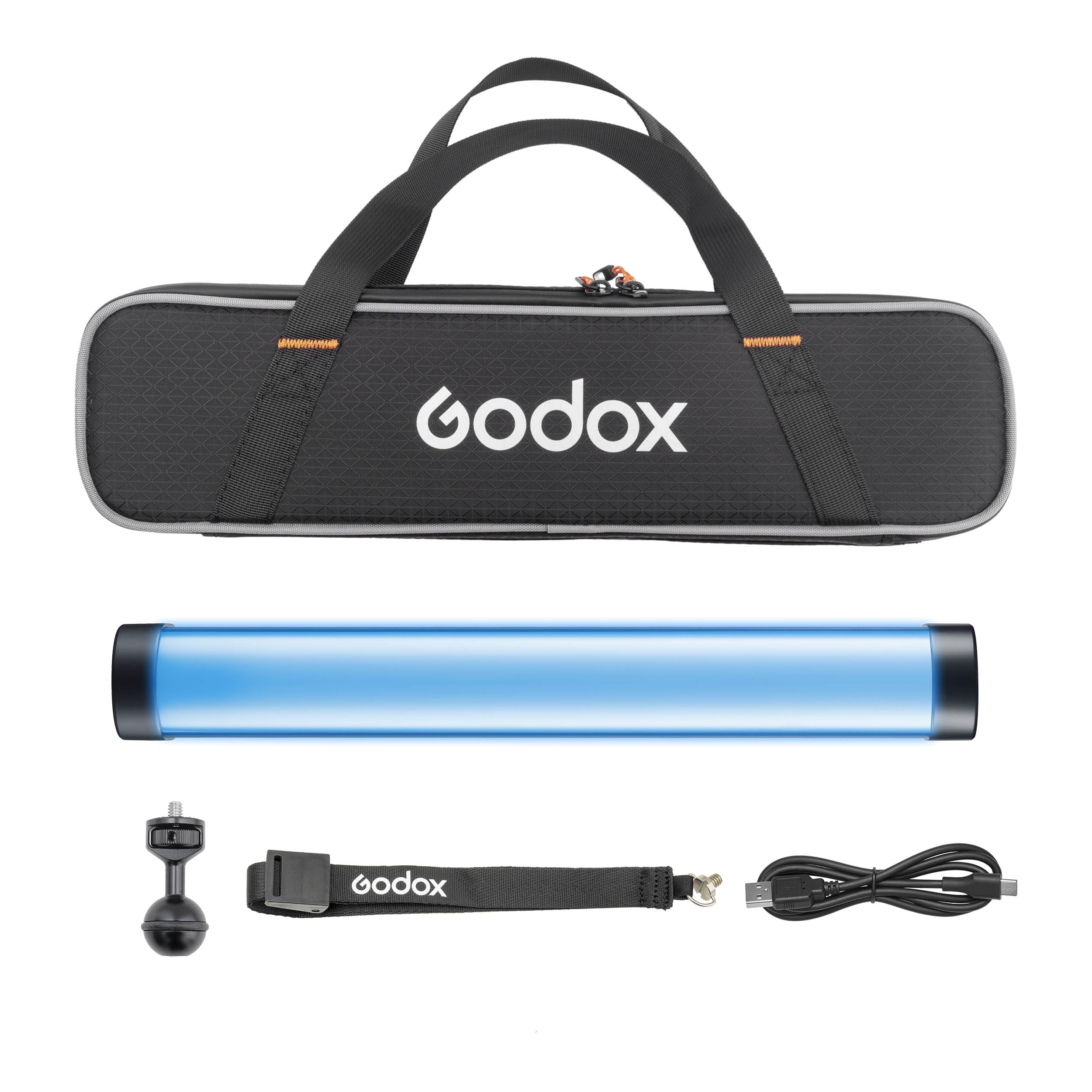 Godox Light Wt40r Rgbww Ip68 Led Dive Ip68 Waterproof Rating Battery Powered Cri Tlci 96+ Variable Colour Temperature 1,800K - 10,000K Ing Effect Pre-Sets Wireless Control