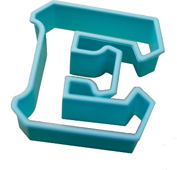 Greek Alphabet Letter Shaped Cookie Cutter, 3 Inches Long, Great Gift, Big Sis/Lil Sis, Fundraising, Parties, Sororities, Fraternities, Panhellenic, Art Stencil - EPSILON Shape