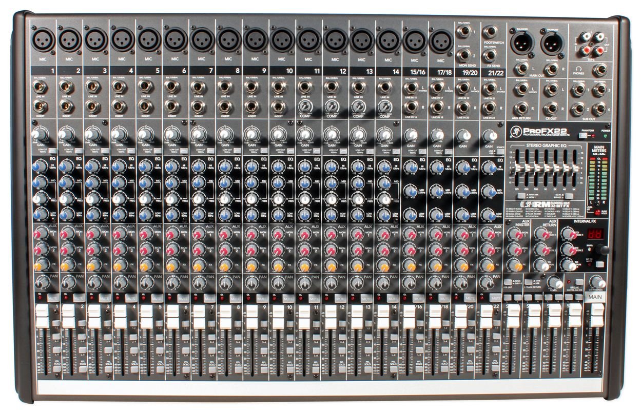 Mackie ProFX22 Professional Effects Mixer with USB : Amazon.in