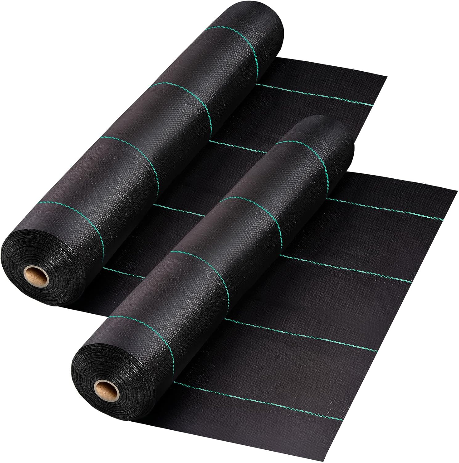 Irenare 13 x 108 ft 3.5oz Driveway Fabric Commercial Weed Barrier Landscape Fabric Heavy Duty Geotextile Driveway Felt Underlayment Gravel for Erosion Control, French Drain, Construction Projects