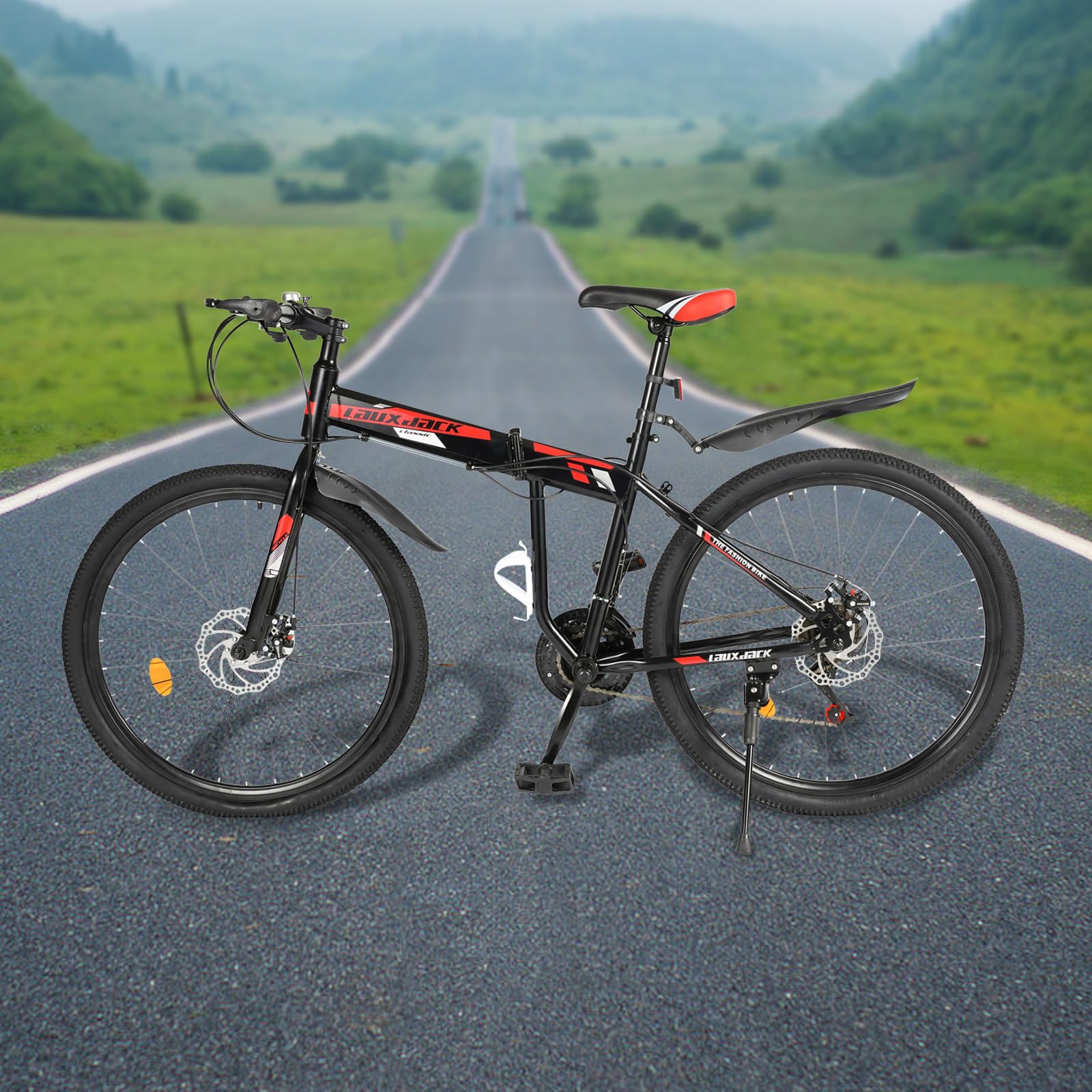 26 Pollici Bici Pieghevole Ruote 26 Bici Uomo Mountain Bike