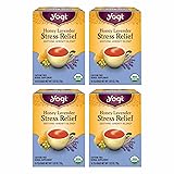 Yogi Honey Lavender Stress Relief Tea - 4-Pack (64 Bags)