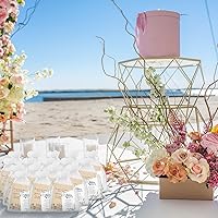 Vista 6 de Ctosree Juego de 100 recuerdos de boda para invitados a granel, incluye 100 paquetes de semillas autoadhesivos, sobres de semillas de papel Kraft