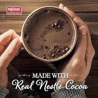 Nestle Hot Chocolate Packets, Milk Chocolate Flavor Hot Cocoa Mix, Made with Real Cocoa, Bulk Pack, 0.71 oz Packet (60 Count)