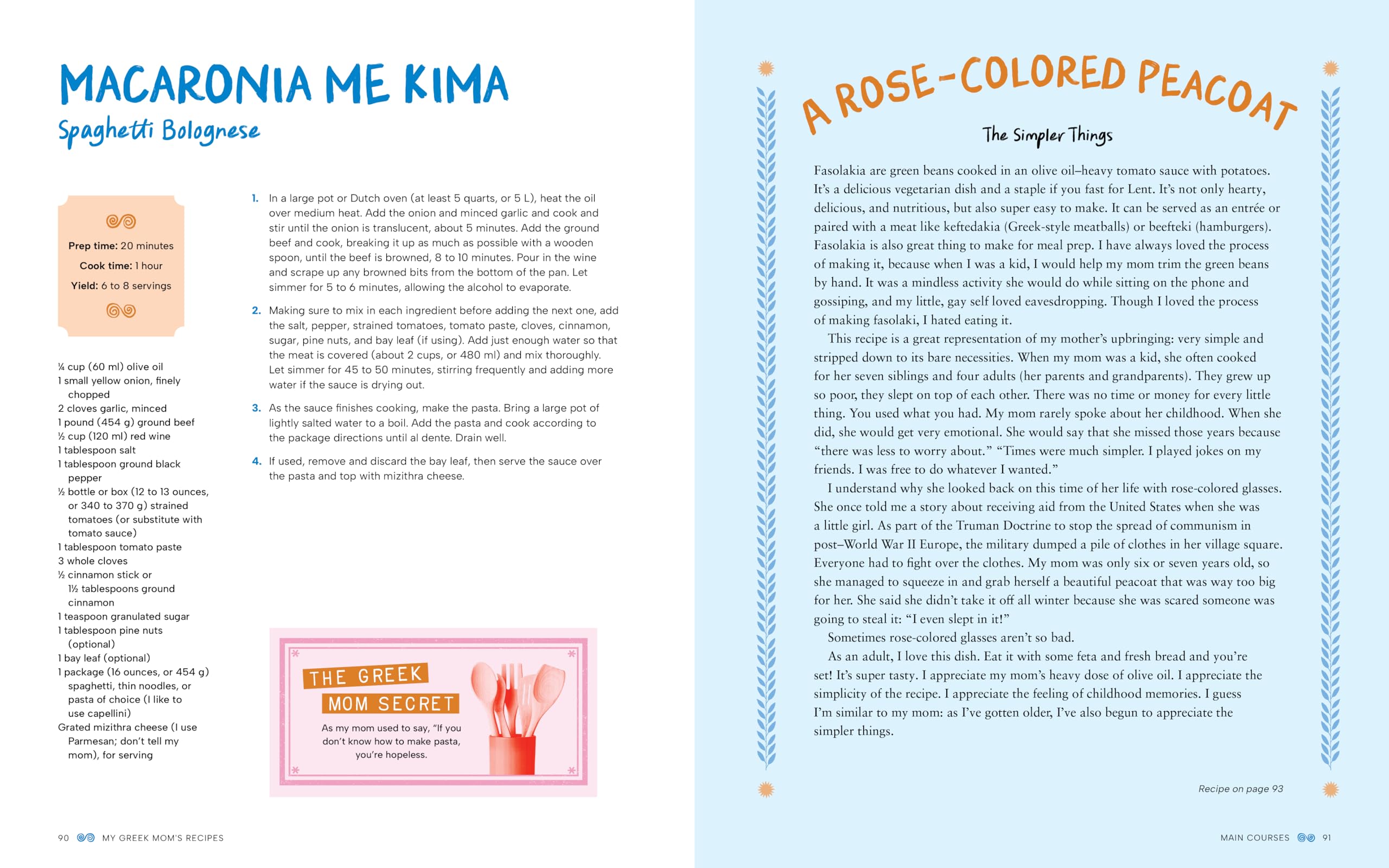 My Greek Mom's Recipes: She Died. I Wrote This Cookbook.
