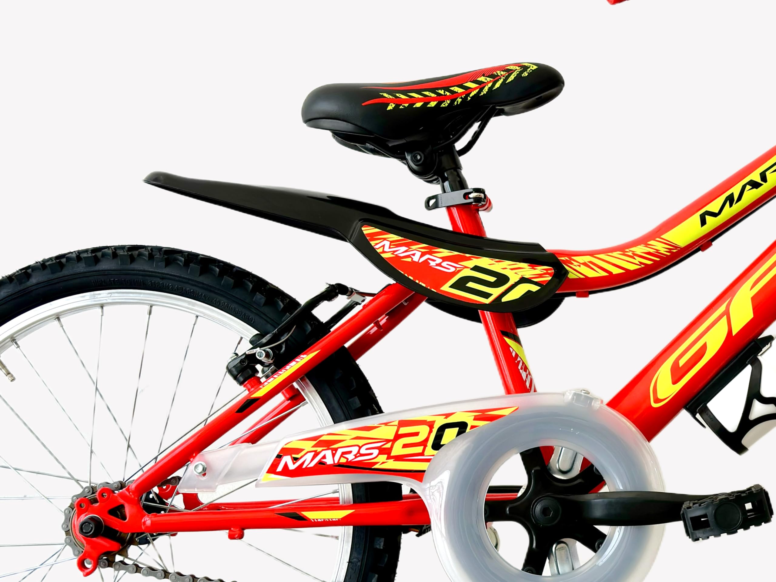 Bicicletta bambini 20 pollici Rosso