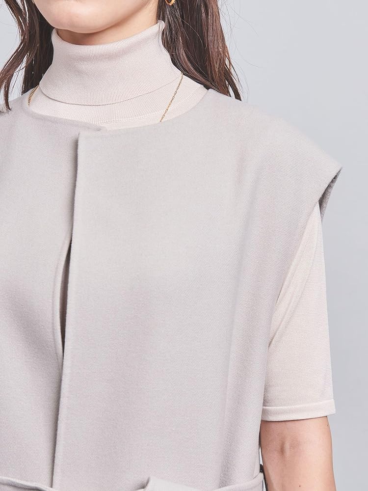 Amazon | [ユナイテッドアローズ] リバー ノーカラー フェイクファー