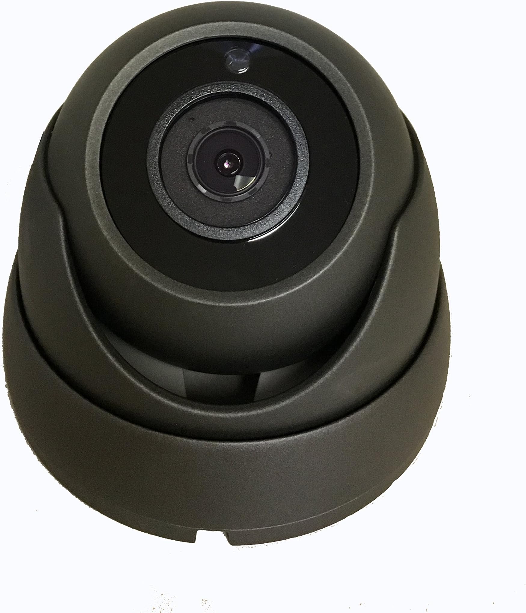 1101AV 1080P True Full-HD Security Dome Camera 4in1(HD-TVI, AHD, CVI, CVBS) 2.8mm Fixed Lens 2.4 Megapixel STARVIS IR Indoor Outdoor Camera DayNight HomeOffice 12VDC (Charcoal)