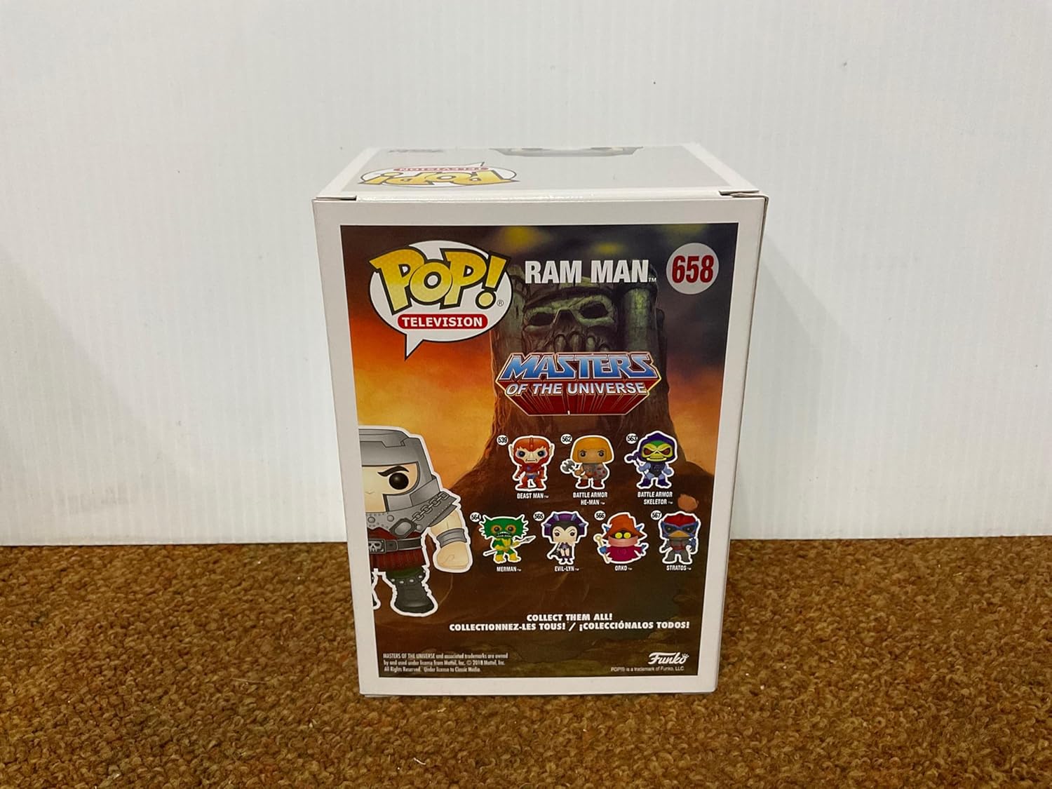 Funko Pop! Television: Masters of the Universe - Ram Man Vinyl Figure (2018 Convention Exclusive)