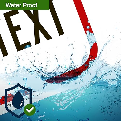 Miniatura 7 de My Sign Center - Letrero personalizado de no estacionamiento, letrero de estacionamiento reservado personalizado para negocios, 12 x 18 pulgadas,