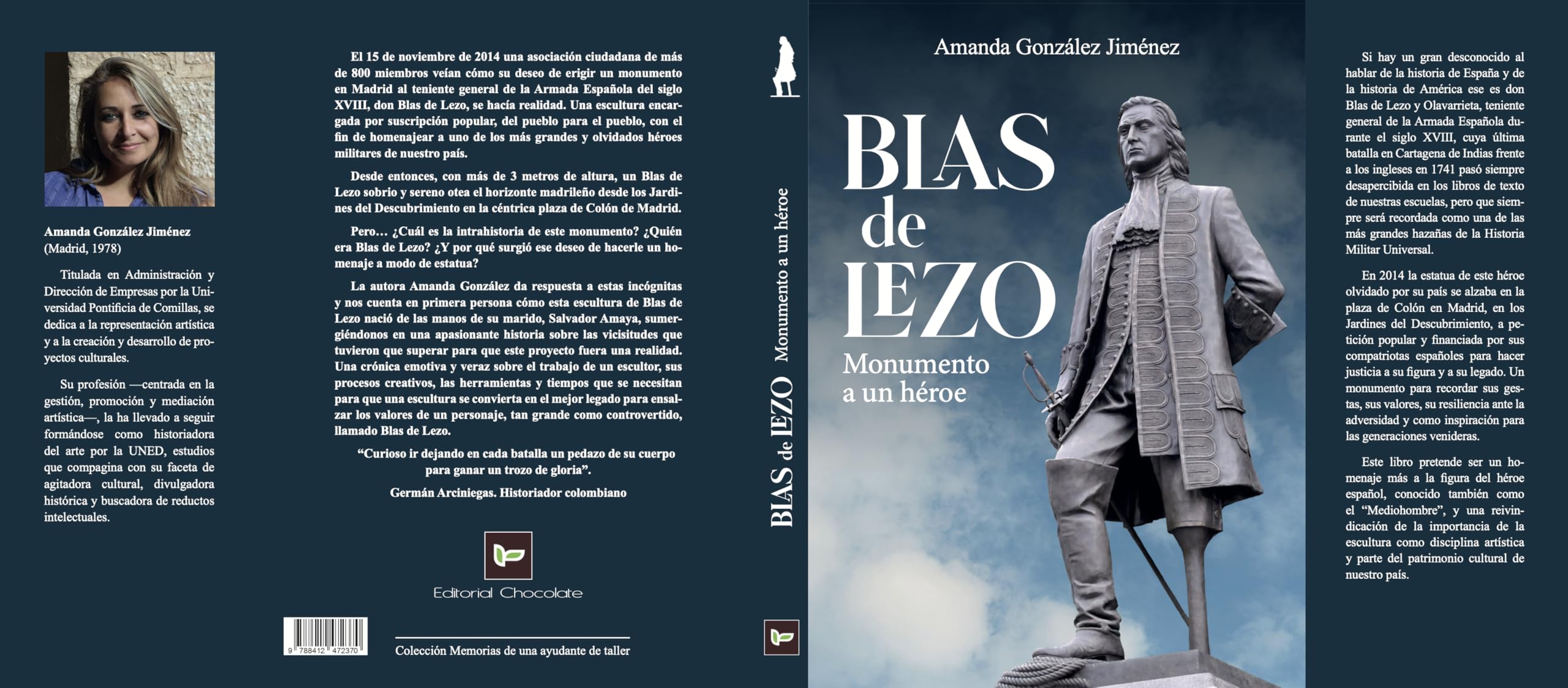 BLAS DE LEZO. MONUMENTO A UN HÉROE (MEMORIAS DE UNA AYUDANTE DE TALLER)