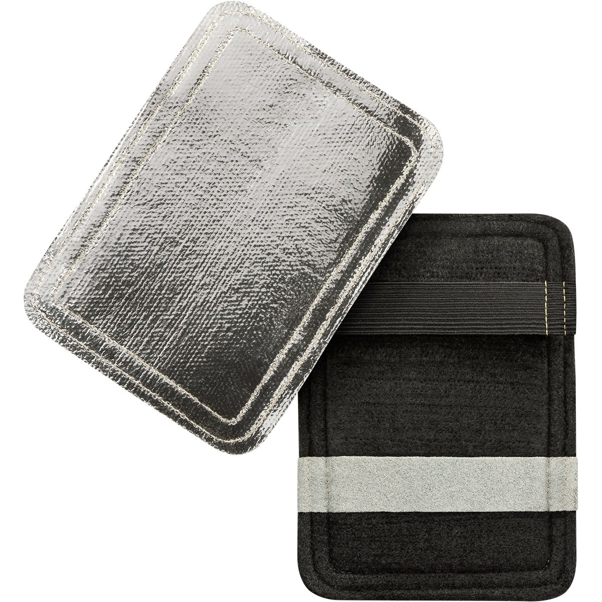 Steiner 15A82-13 Aluminized Fiberglass with Carbonized Fiber Glove Back-Hand Pad, 13