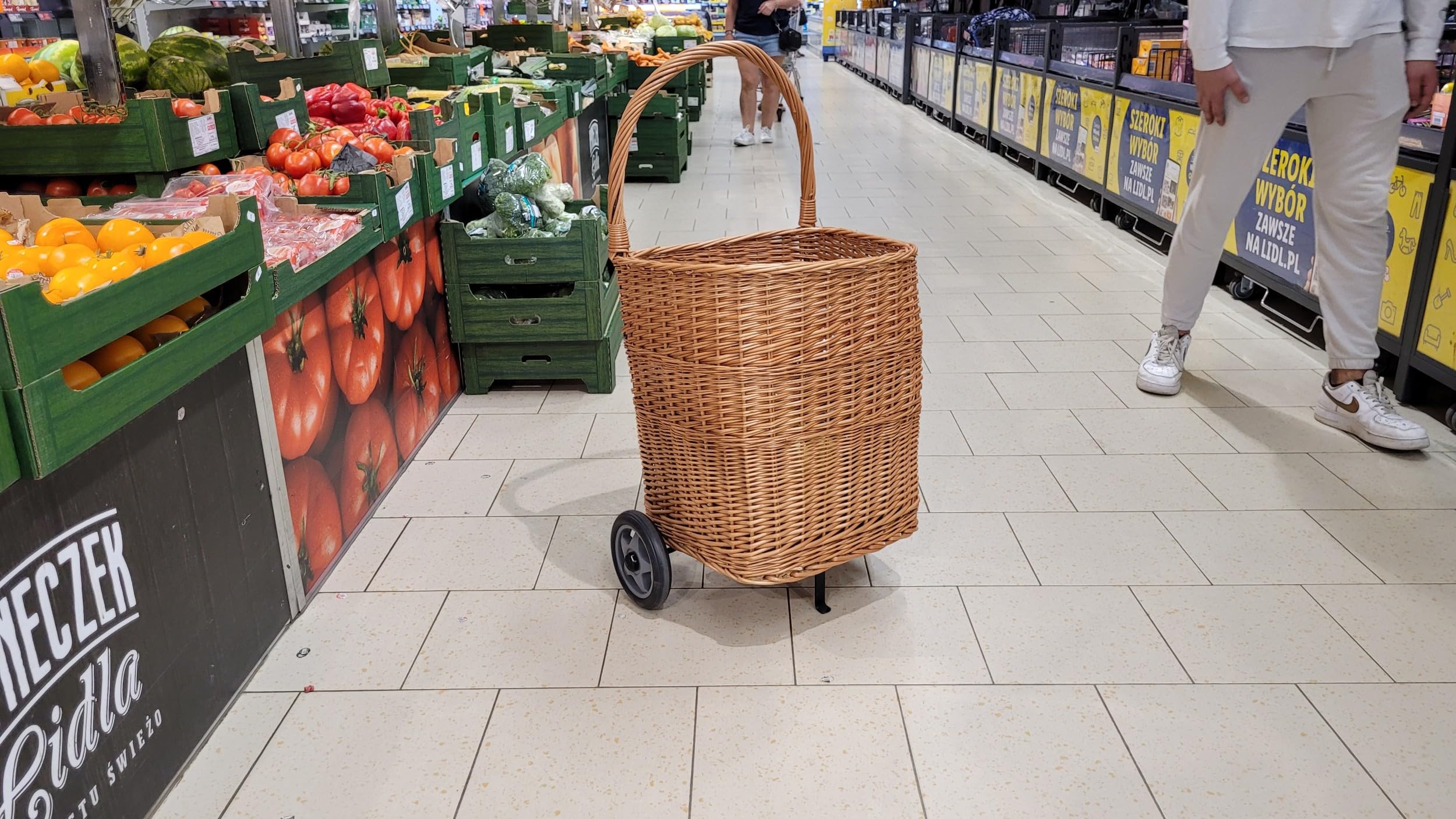 MyBer® K1 004 G WR   Cestino per la spesa, in vimini