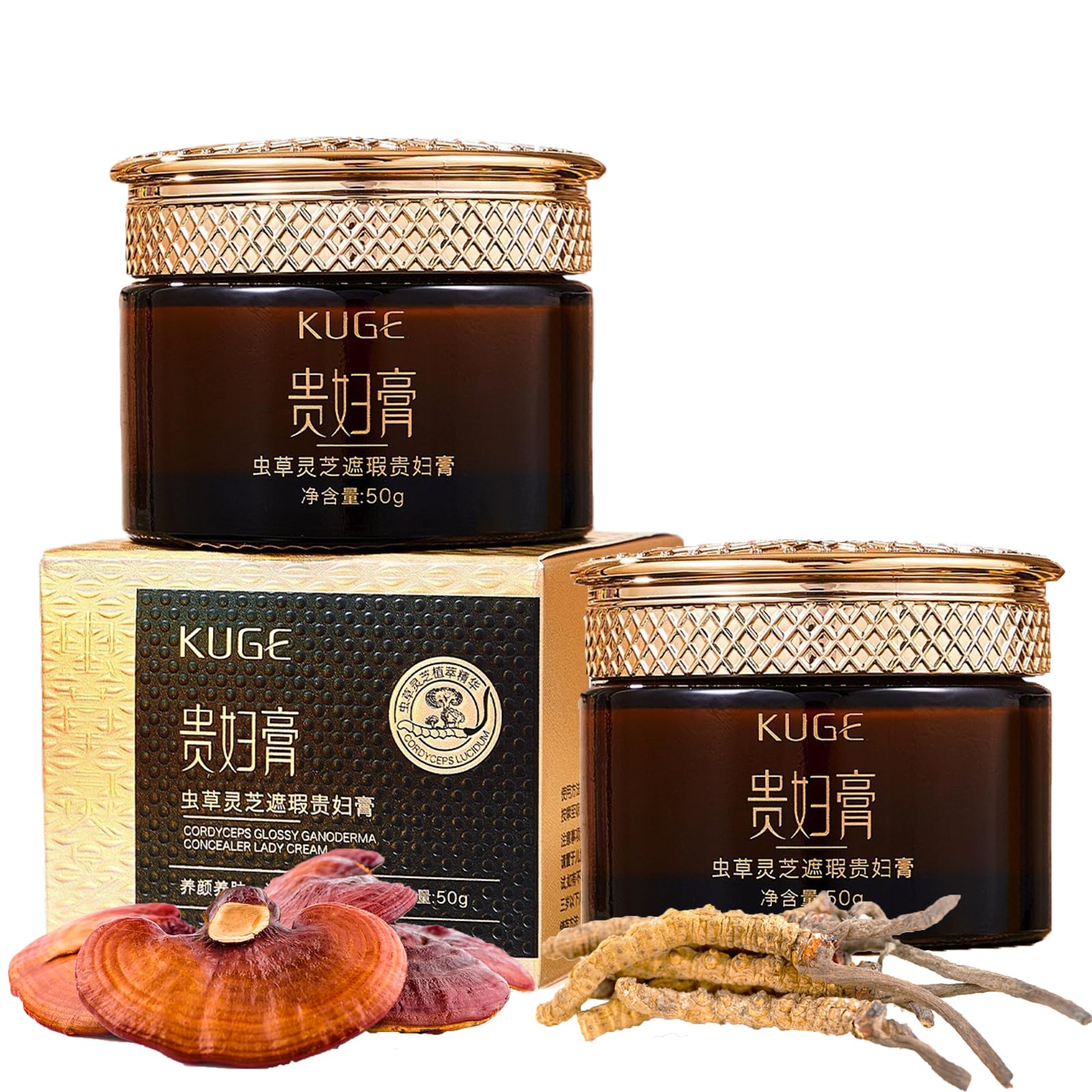 Amazon.com: Kunnozz Cordyceps Ganoderma Tone-Up Cream, Luxurious
