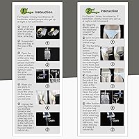 Vista 7 de Owfeel recolector de orina portátil bolsa orinal de 67.6 fl oz