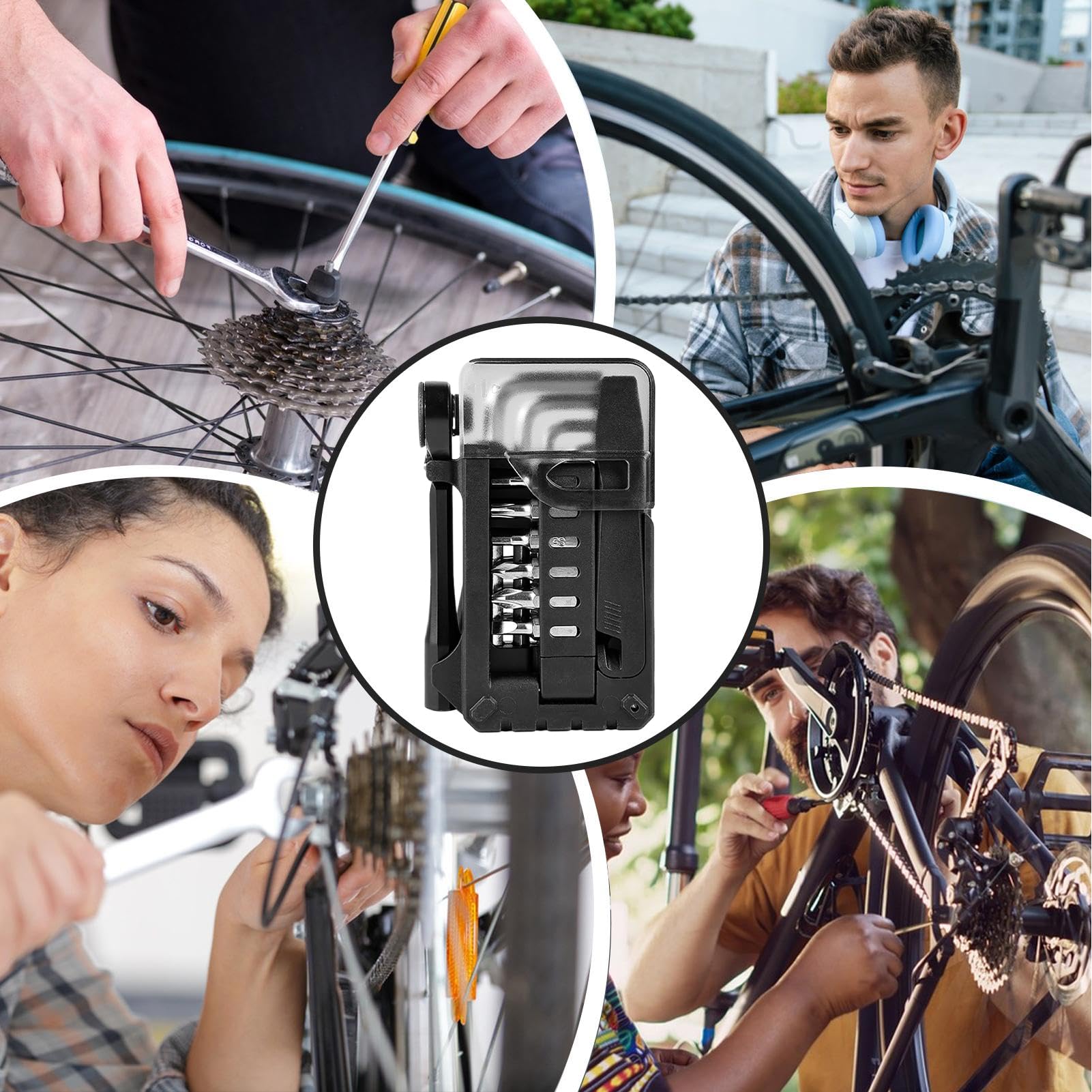 Zestaw kluczy zapadkowych, magnetyczna, aluminiowa przekładnia, klucz rowerowy, dla rodziny, przyjaciół, taty, męża, mechanika, samochodu, samochodu, domu