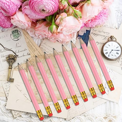 Miniatura 25 de 48 lápices de golf con borrador, mini lápices para boda, pequeños lápices cortos para niños, despedidas de soltera, escuela, oficina, escritura