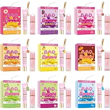 Bad B*tch Energy Lip Duo Set, Lip Conditioner and Oil, Lip Care Set Lip Mask, Lip Gloss Balm, 2-Piece Set For Moisturizing Lips 2pcs, Donut
