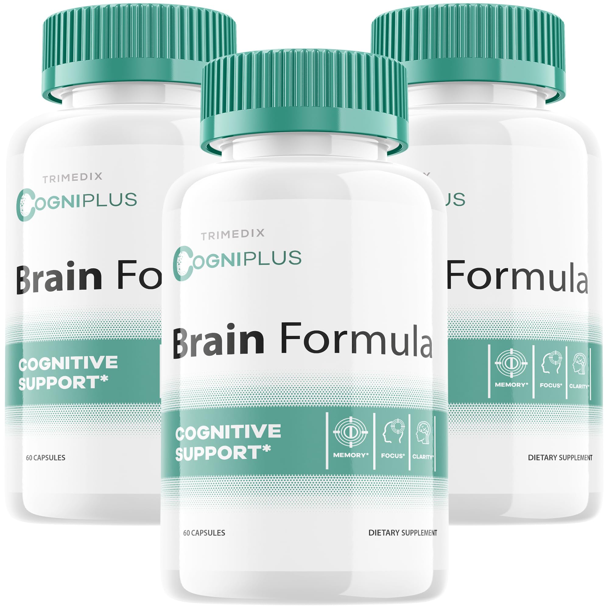 (3 Pack) Cogniplus Brain Formula Pills - Cogniplus Brain Pills, Cogni Plus, Cogni Plus Brain, Cogni Plus Brain Formula, Cogni Plus Brain Capsules, Cogniplus Memory and Focus, Cogni Plus For 90 Days