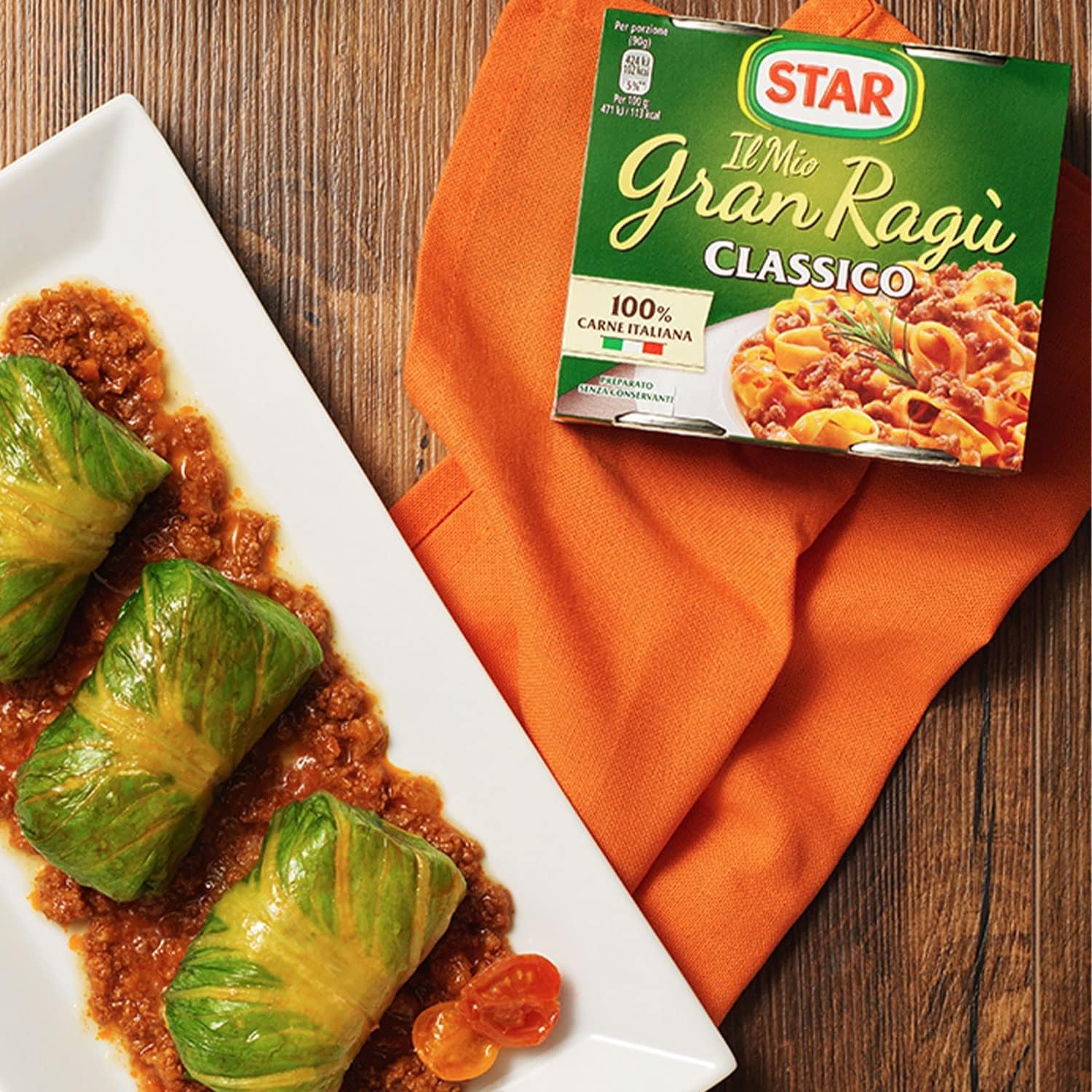 Star Gran Ragù, Set Degustazione 5 Varietà, Sughi Pronti con Carne Italiana 100%, 10 Confezioni da 180g, + portachiavi italy shop service