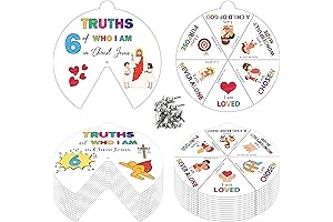 AsodSway Easter Religious Coloring Wheel for Kids