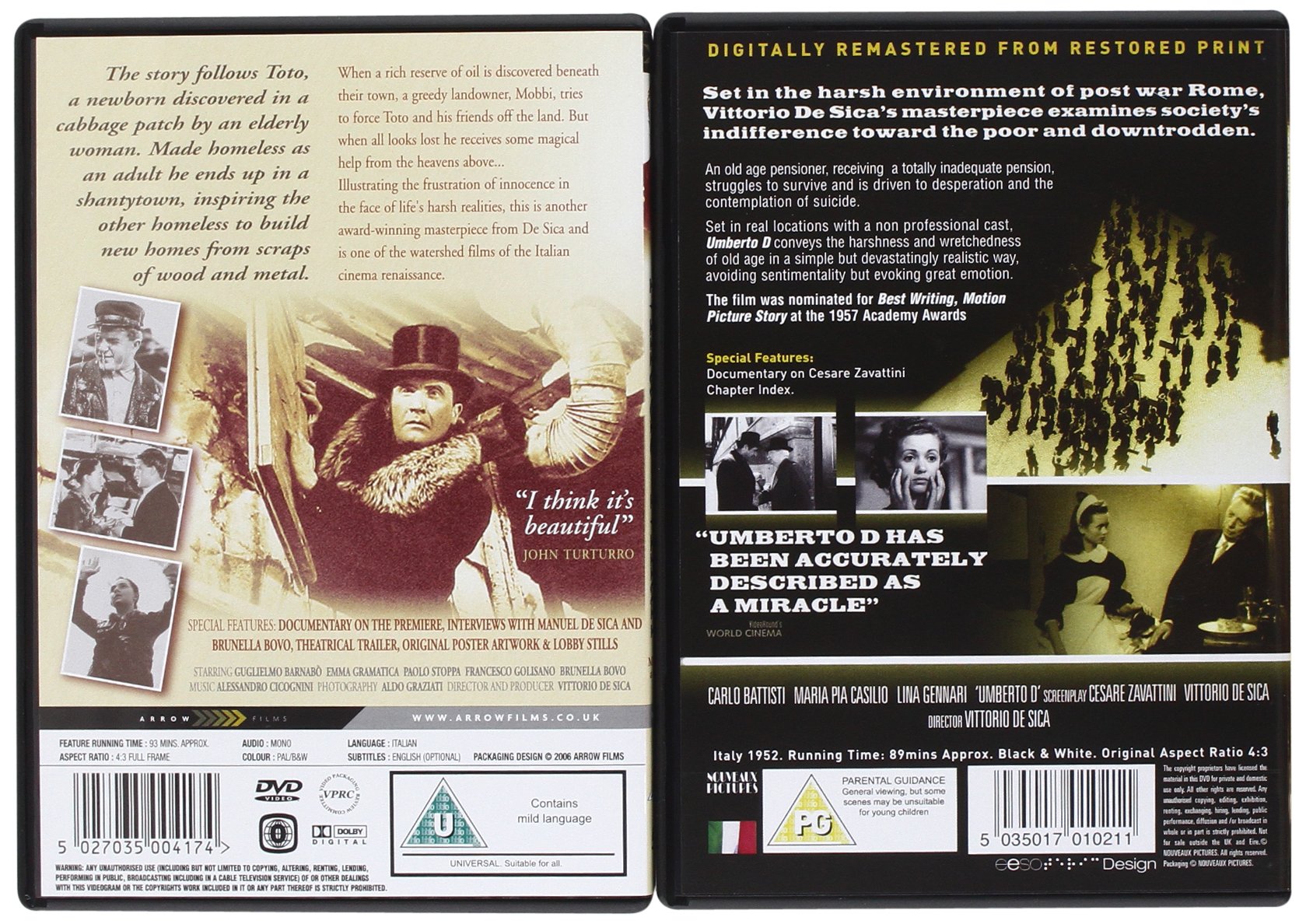 The Neo-Realist Collection [DVD] [Edizione: Regno Unito]