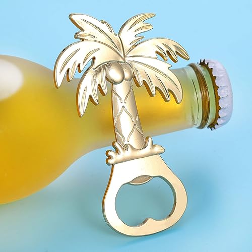 Miniatura 4 de 24 piezas de abrebotellas de árbol de coco, recuerdos de boda para invitados, baby shower, regalos de devolución, regalos de despedida de soltera,