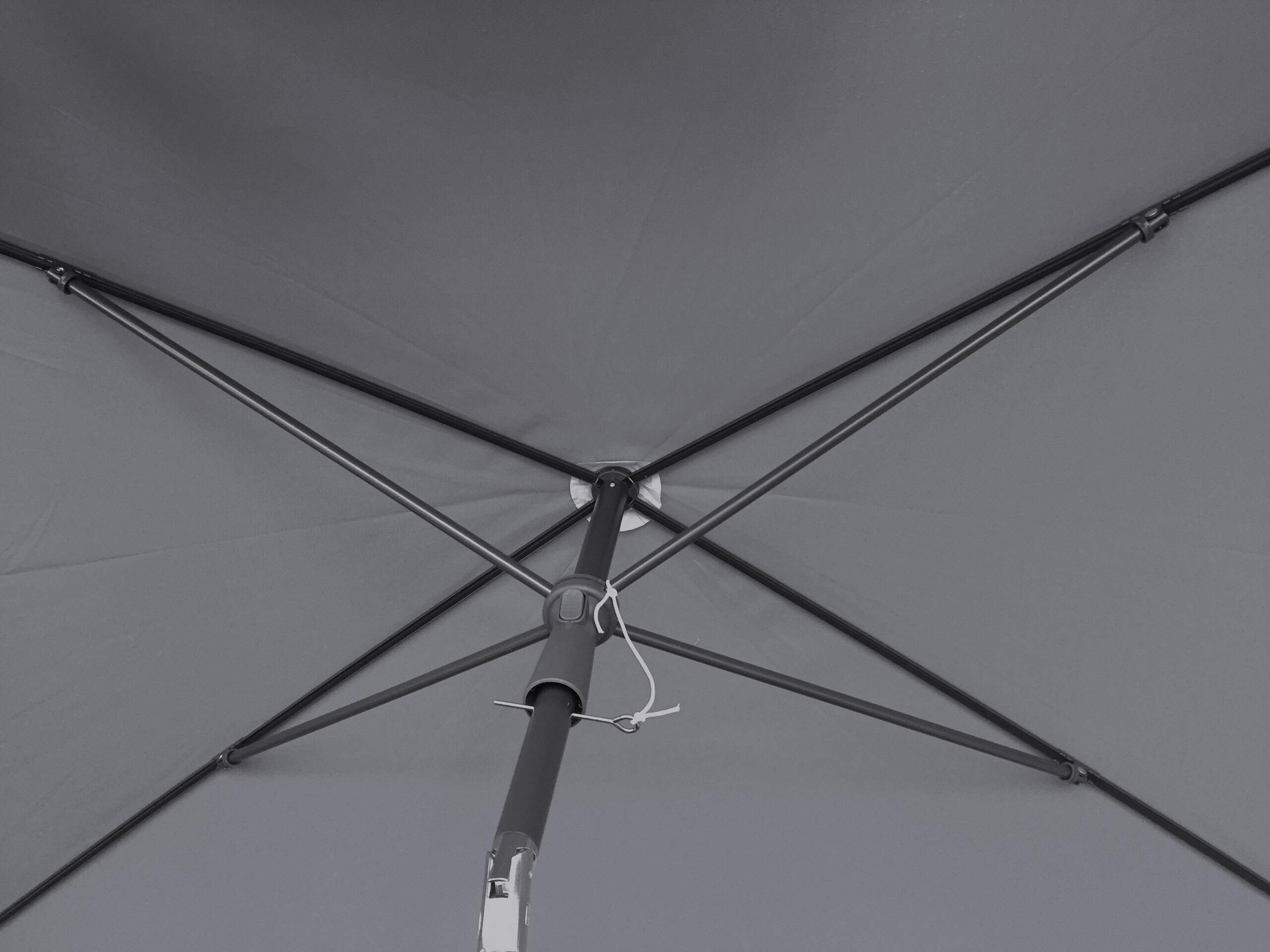 QUICK STAR Parasol de Balcon 200x125cm