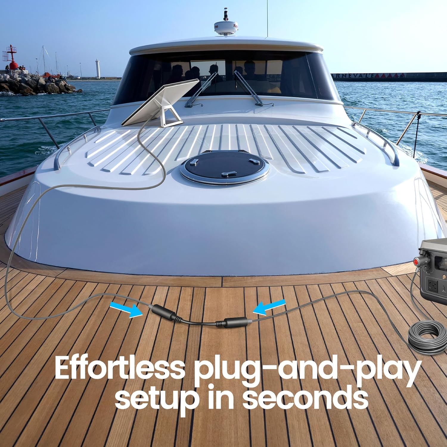 DC Female to Female Adapter for Starlink Mini Power Cord,Waterproof 5.5mm x 2.1mm DC Barrel Connector Extender,12V Extension Cable for SL Mini Dish, PoE Splitter & RV/Off-Grid/Mobile Use - Image 5