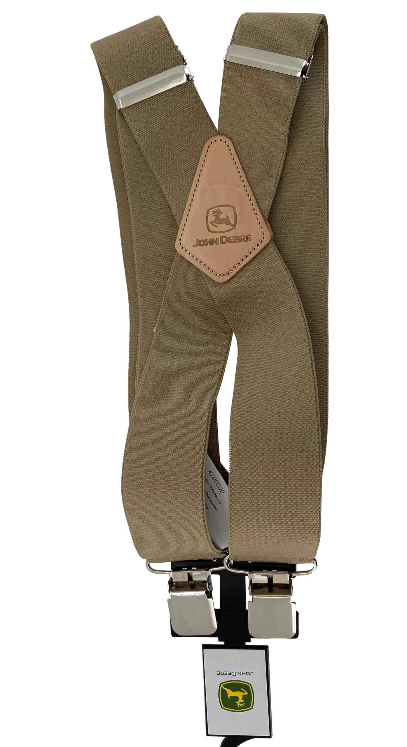 John Deere Men's 2" Logger-Style Suspenders