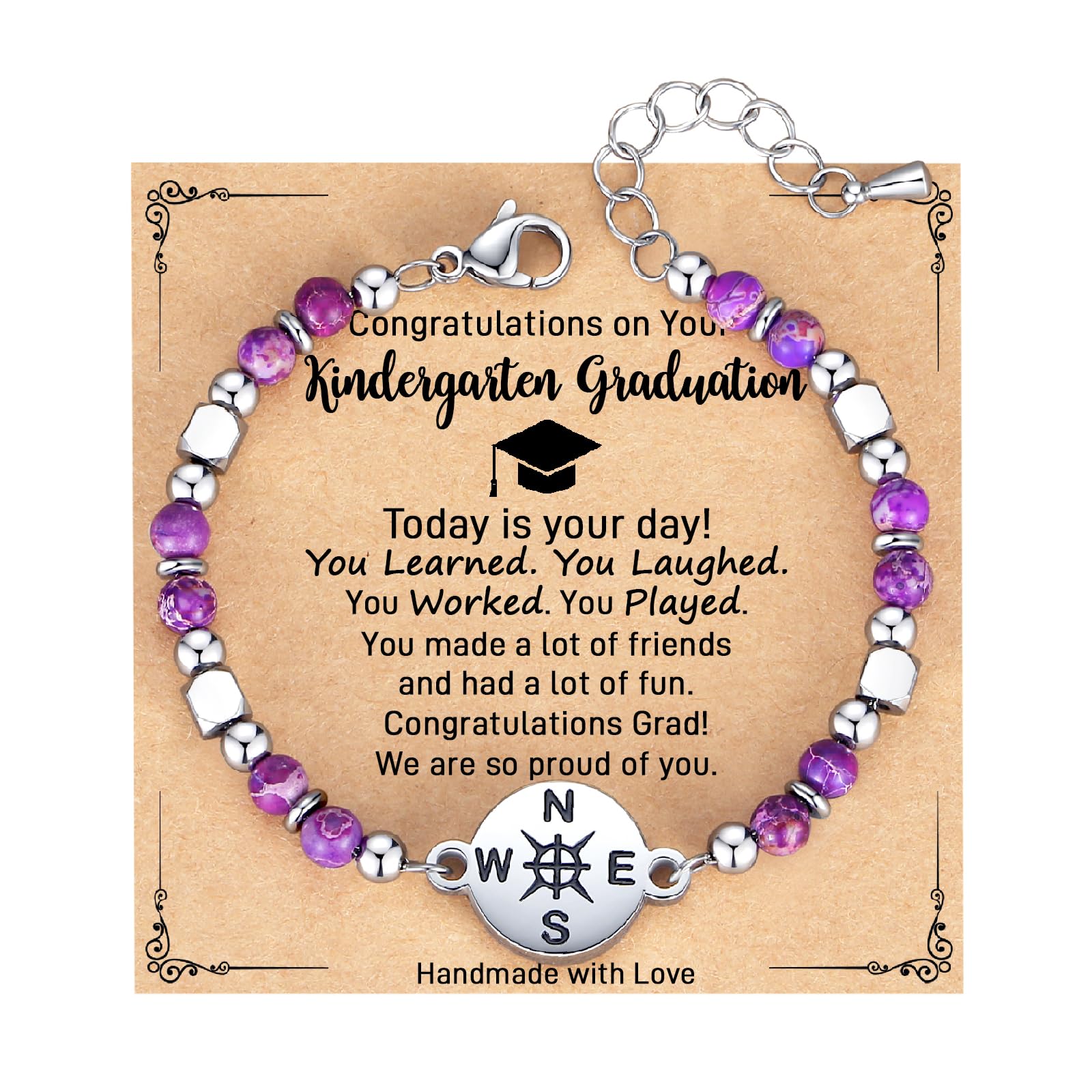 AryaHozel 2026 Graduation Gift for Her/Women/Girls Beaded Bracelets