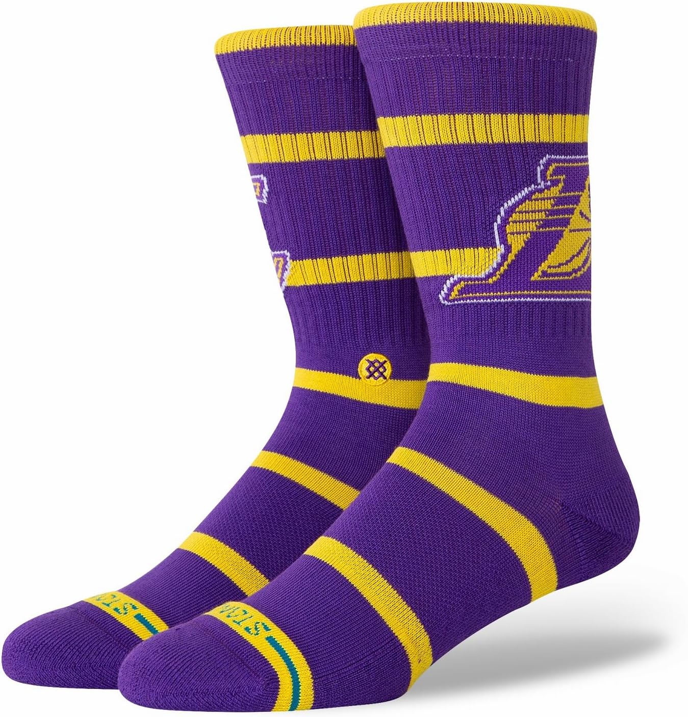 Stance Unisex Prep Los Angeles Lakers Purple Large