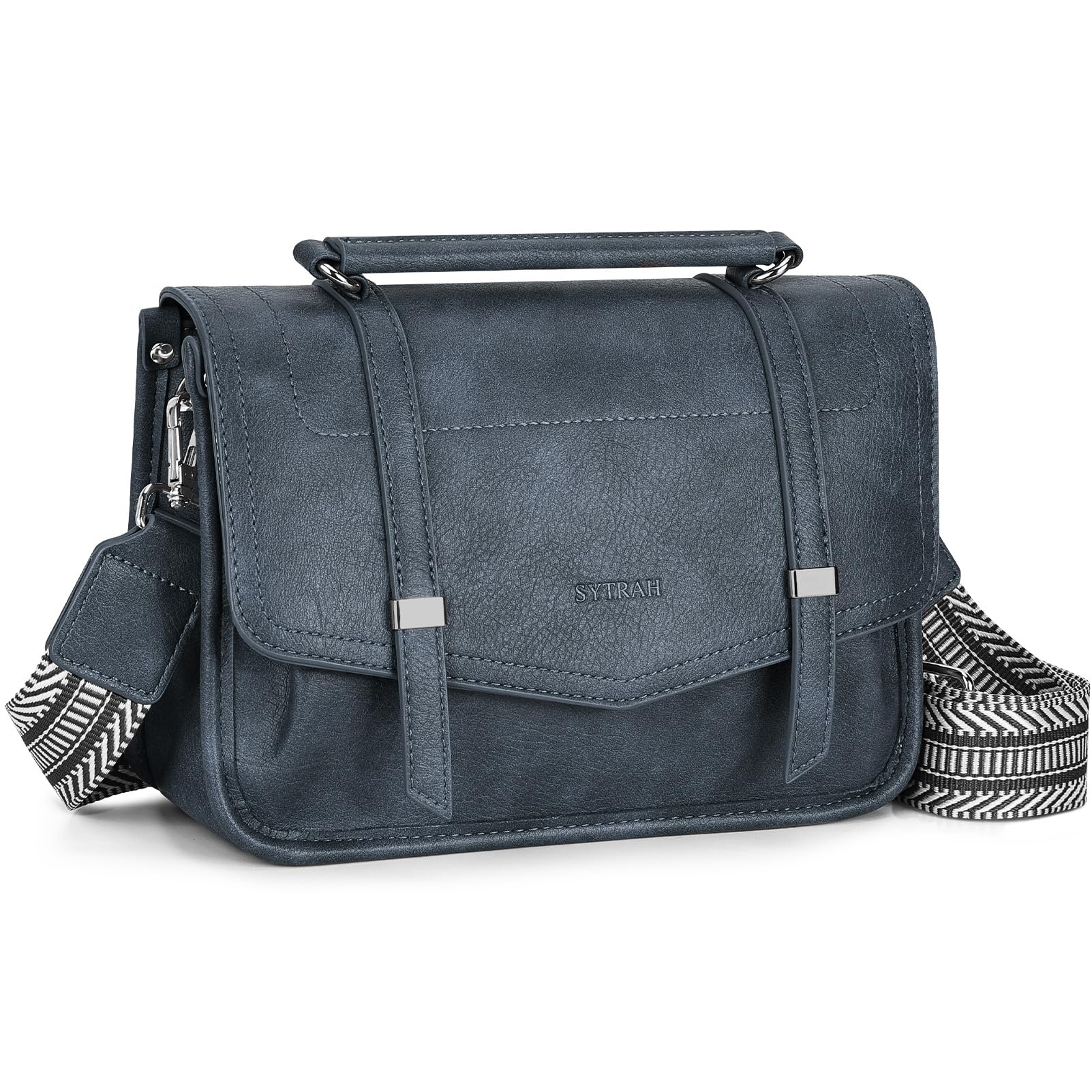 SYTRAH Crossbody Bags for Women, Lightweight Crossbody Purse, Soft Leather Purses for Women Shoulder Handbags