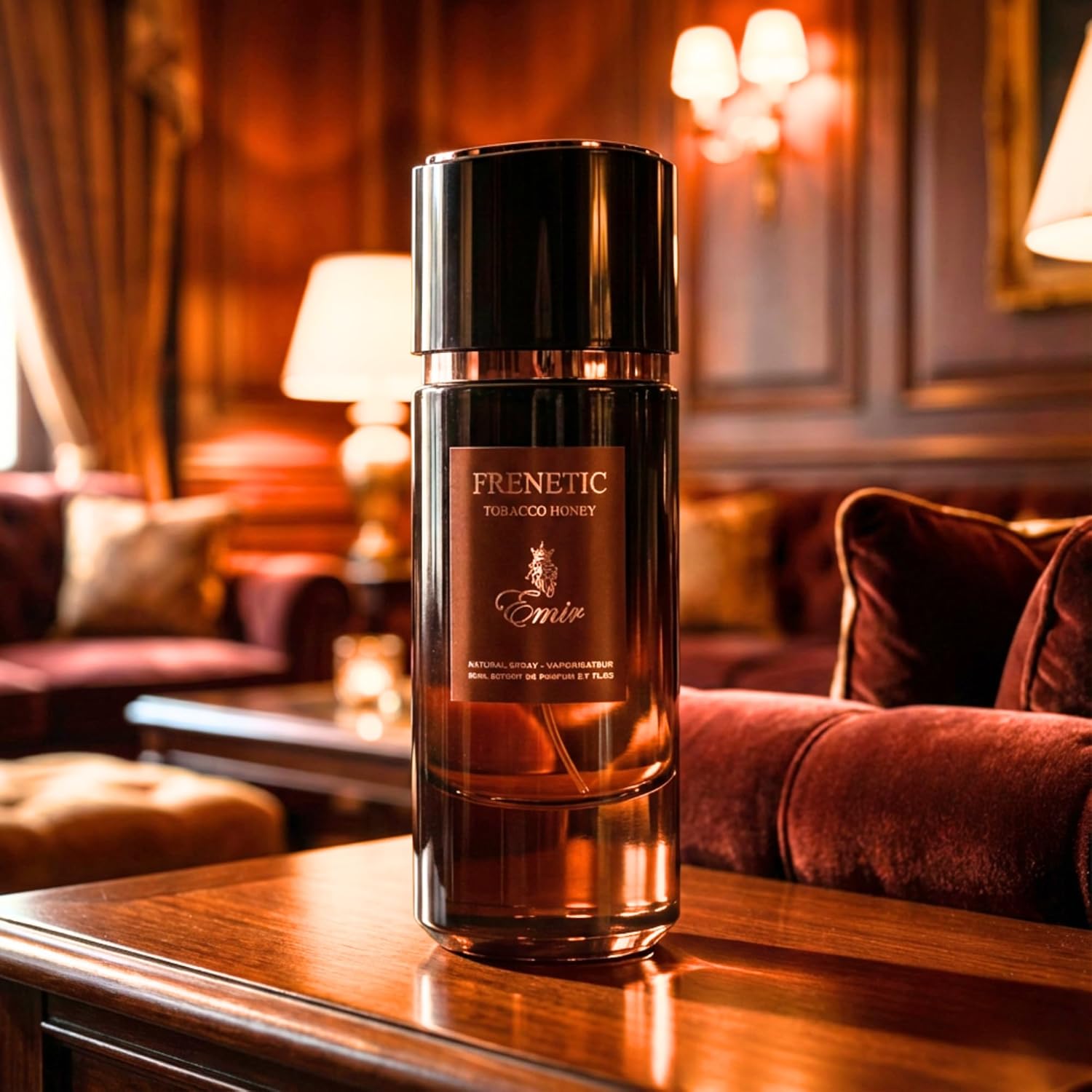 Paris Corner Frenetic Tobacco Honey Emir 100ml Men's EDP Fragrance Spray - Image 2