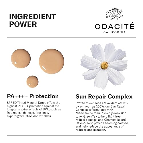 Miniatura 3 de SPF 50 Flex-Perfecting Mineral Drops Tintado Protector Solar CUATRO