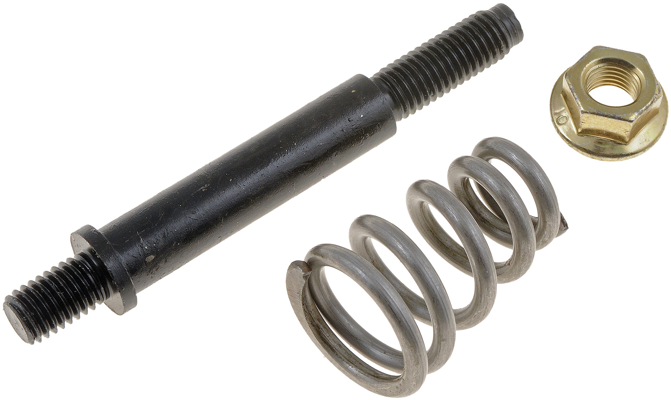 Dorman 03091 Front Manifold Stud and Spring Kit - M10-1.5 x 103 mm Compatible with Select Models - Dorman - HELP Exhaust Manifold Bolt and Spring 03091 - Manifold Stud and Spring Kit - M10-1.5 x 103 mm