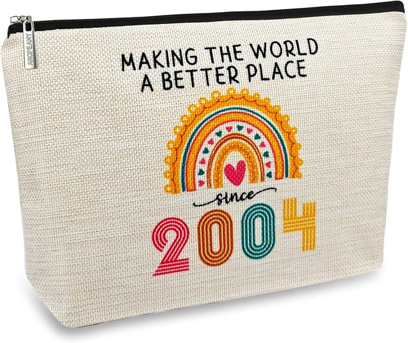 Necessaire de maquiagem ancpeany com estampa 2004, modelo MKB2004