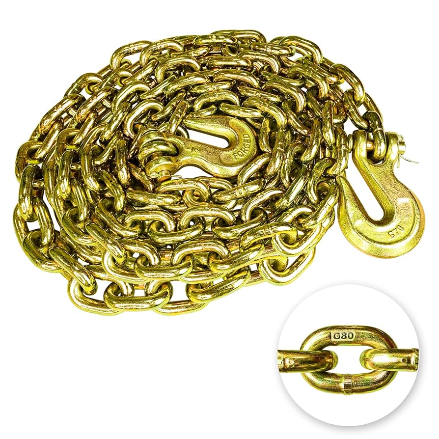 ちゃい　n YATOINTO G80 Transport Binder Chain 1/2 Inch x 20 Foot