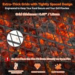 onlyfire Barbecue Rectangle X-Marks Fire Pit Cooking Grate, 32-Inch