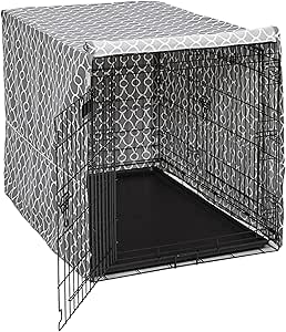 View of Xxl Dog Crate MidWest QuietTime Dog Crate Cover – Fits 54” Midwest ...