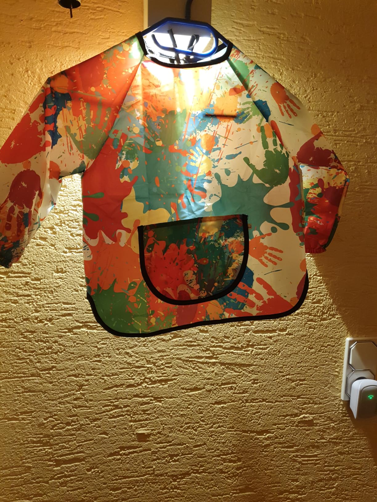 Kinder Malschürze Mit Langen Ärmeln - Wasserdichter Malkittel Für 6-10 Jahre