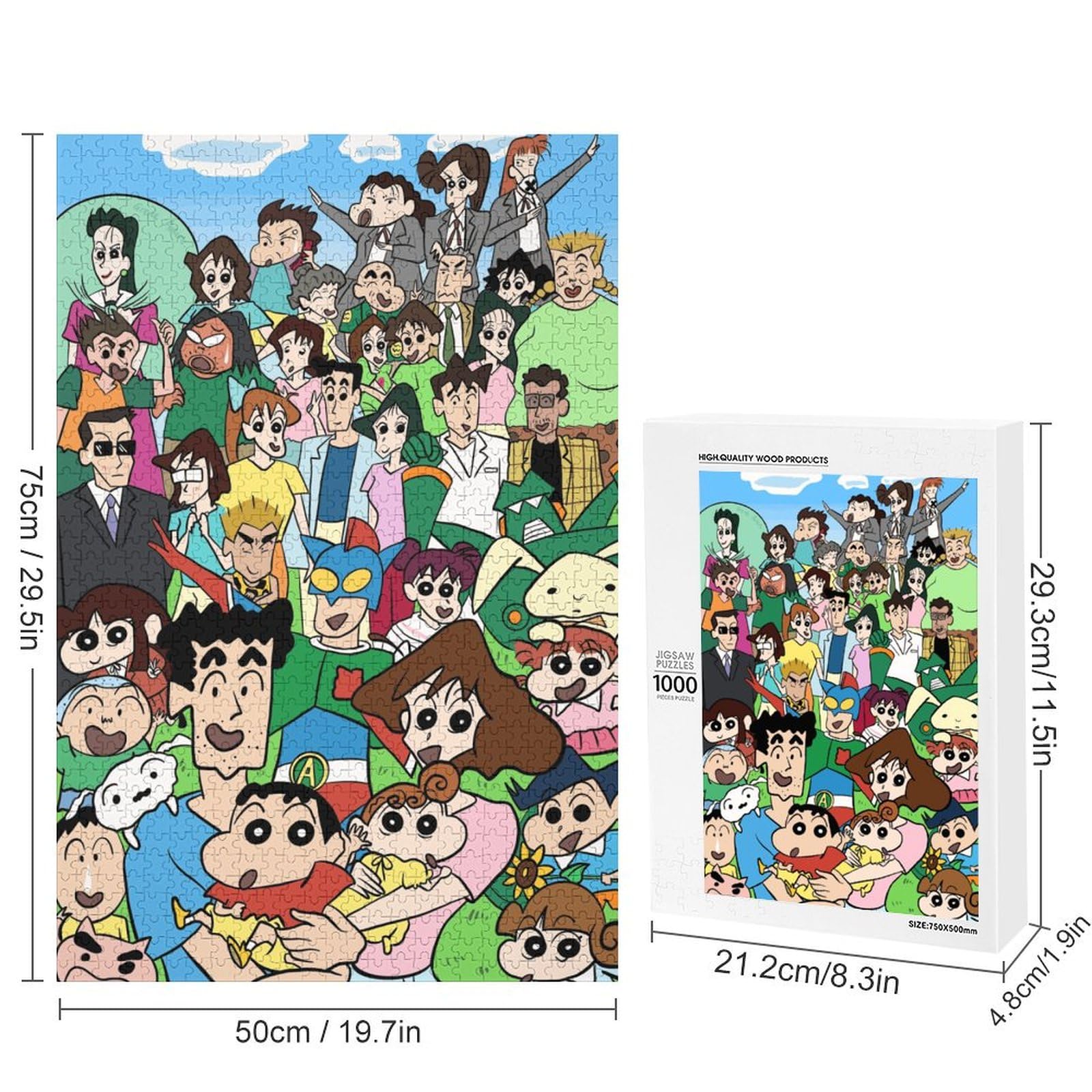 Amazon.co.jp: ジグソーパズル クレヨンしんちゃん 1000ピース