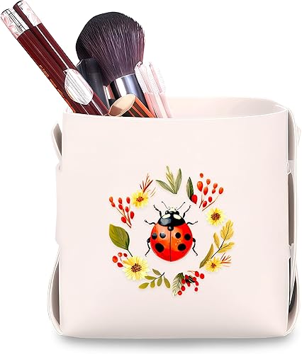 Miniatura 11 de Soporte para brochas de maquillaje para gatos, organizador de escritorio decorativo para guardar joyas, bolígrafos, lápices, gafas, regalos