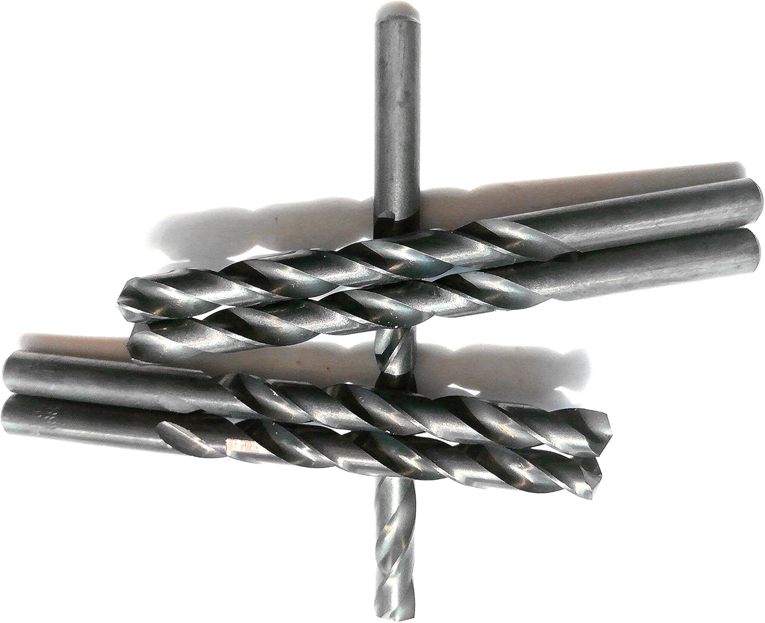 5PCS 5/16"Inch HSS General Purpose Heavy Duty Jobber Twist Drill Bits,Black oxide,ideal for drilling on mild steel, copper, Aluminum, Zinc alloy etc. (5/16) - - 