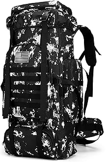 70L Camping Hiking Backpack Tactical Backpack Military Molle Rucksack Backpack for Outdoor