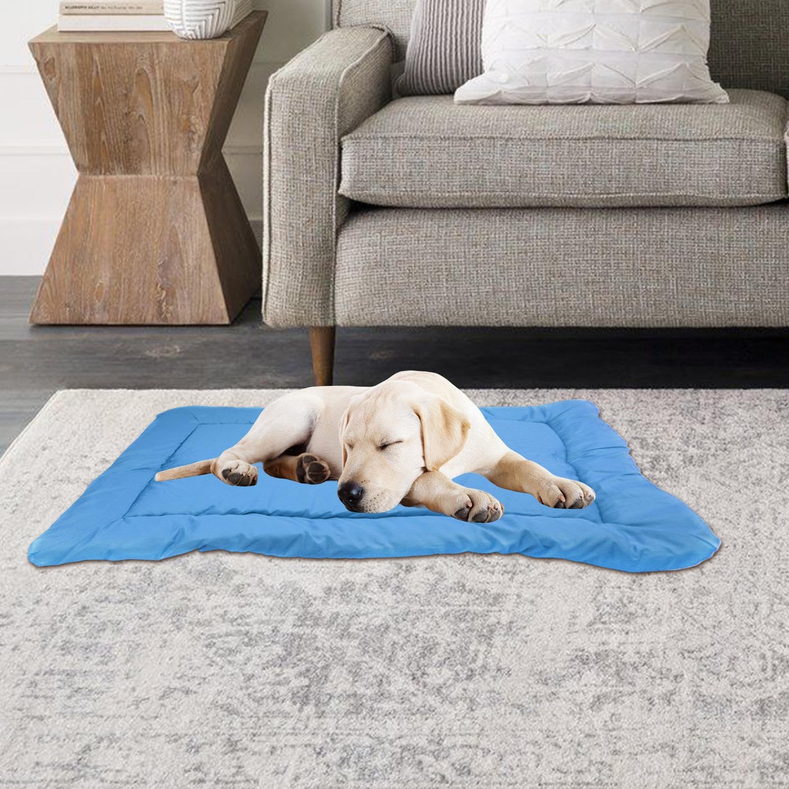 Cuccia Esterna Impermeabile per Cane Tappetino Impermeabile Lavabile | Esterno Taglia Grande Per Cani Arrotolabile, Pieghevole, Leggera, Per Interno E Esterno