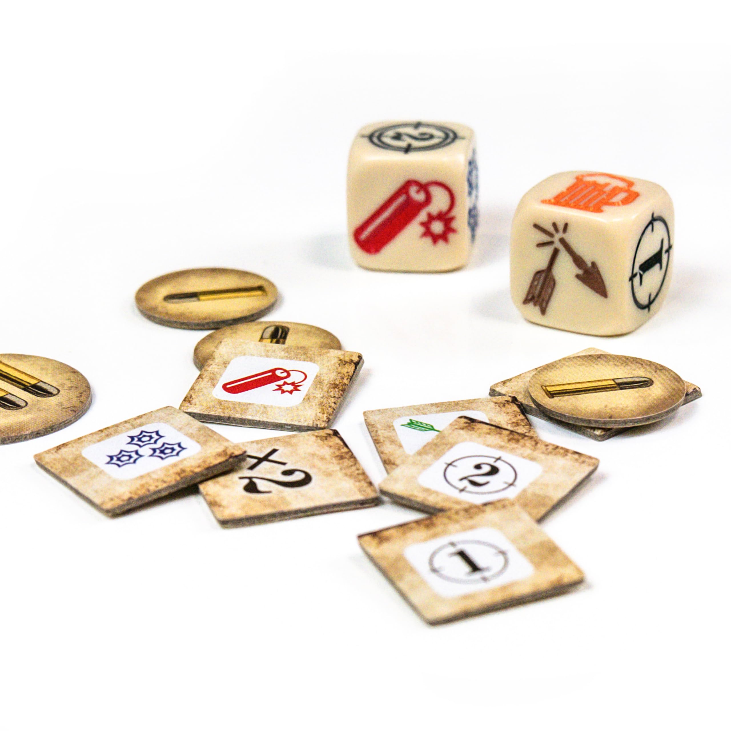 dV Giochi dvg9112 – The Dice Game Old Saloon – rozszerzenie do gry w kości